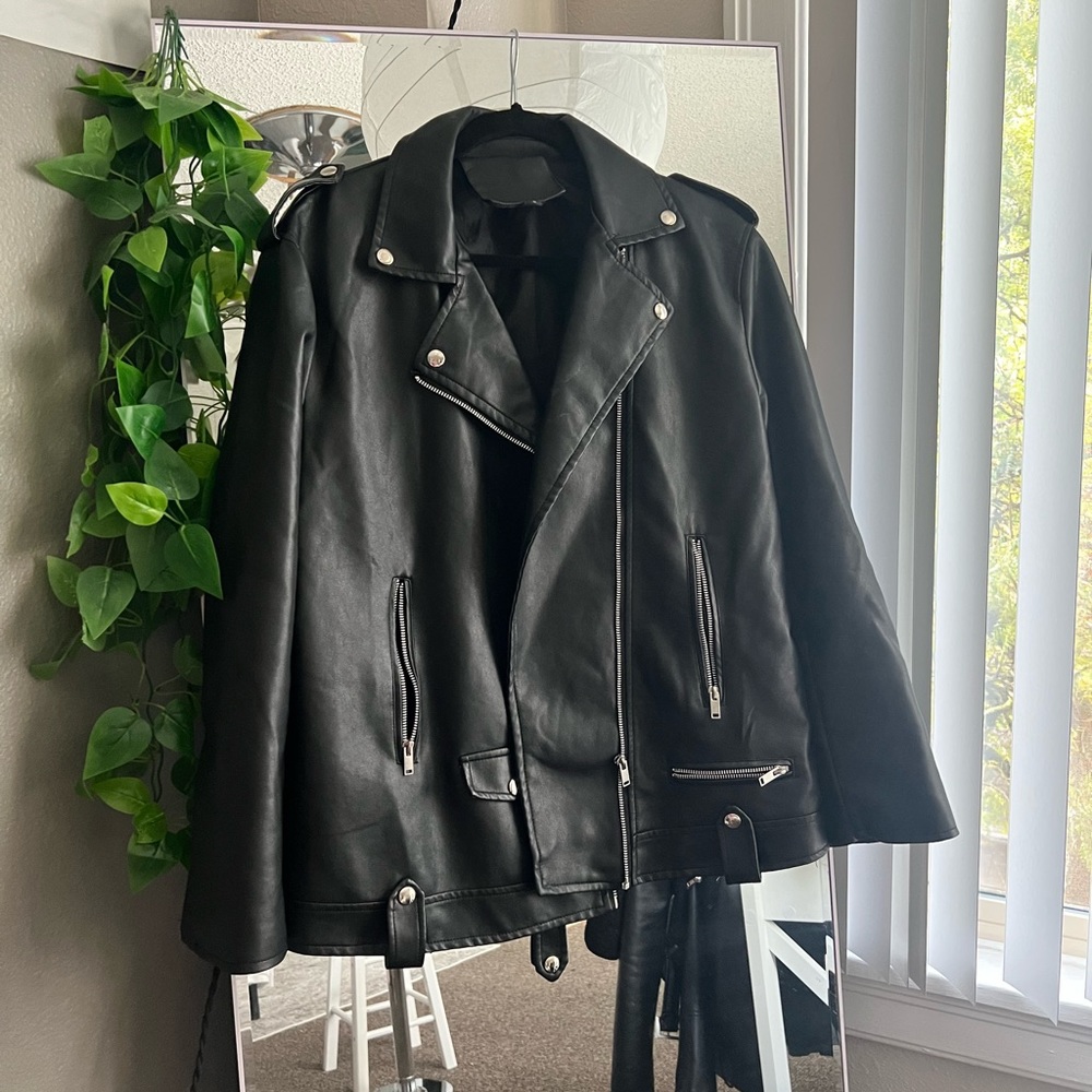 Leather jacket